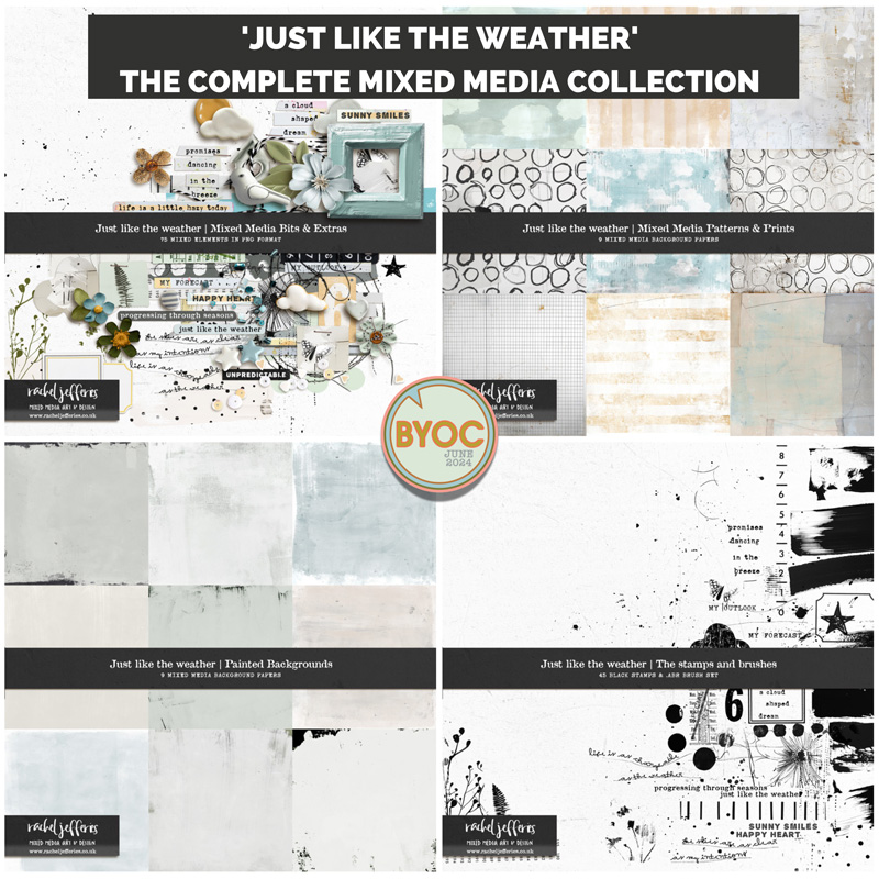 Just like the Weather | The Complete Digital Scrapbooking Collection CT Version