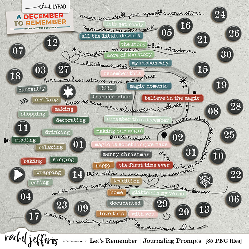Let's Remember: Journaling Prompts and Numbers