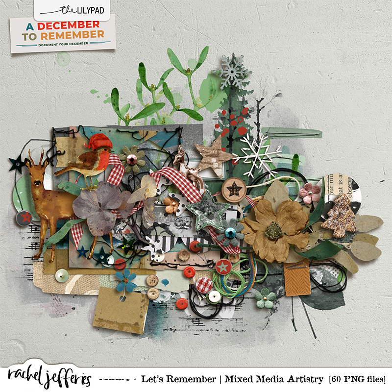 Let's Remember: Mixed Media Artistry
