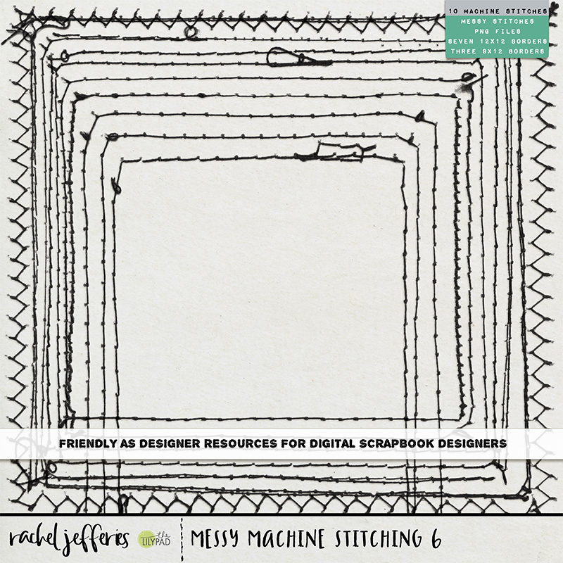 Messy Machine Stitches 06
