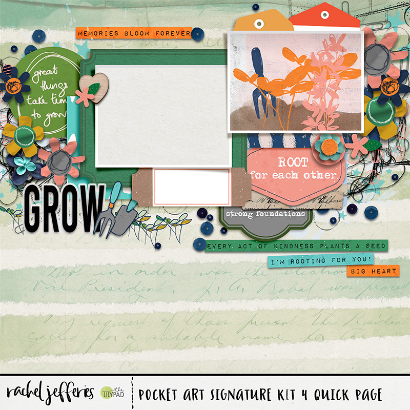 Pocket Art: Signature Kit 4 Quick Page