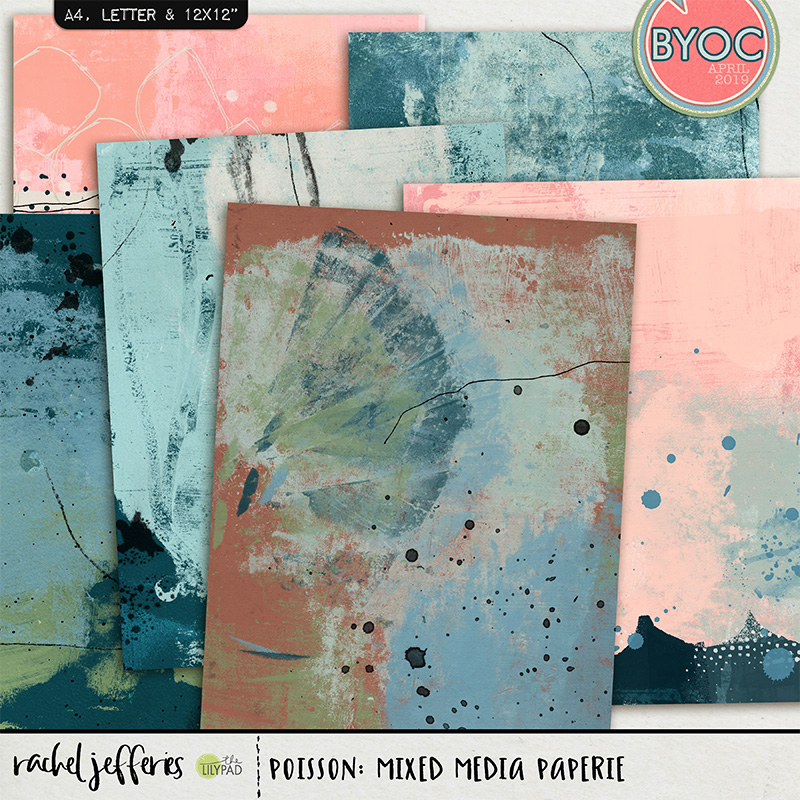 Poisson: Mixed Media Paperie