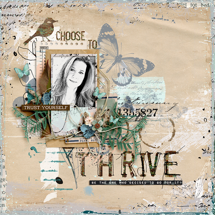 Trust The Journey: Thrive Mixed Media - Image 5