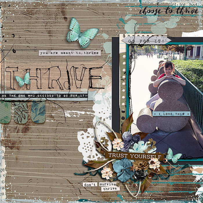 Trust The Journey: Thrive Mixed Media - Image 6