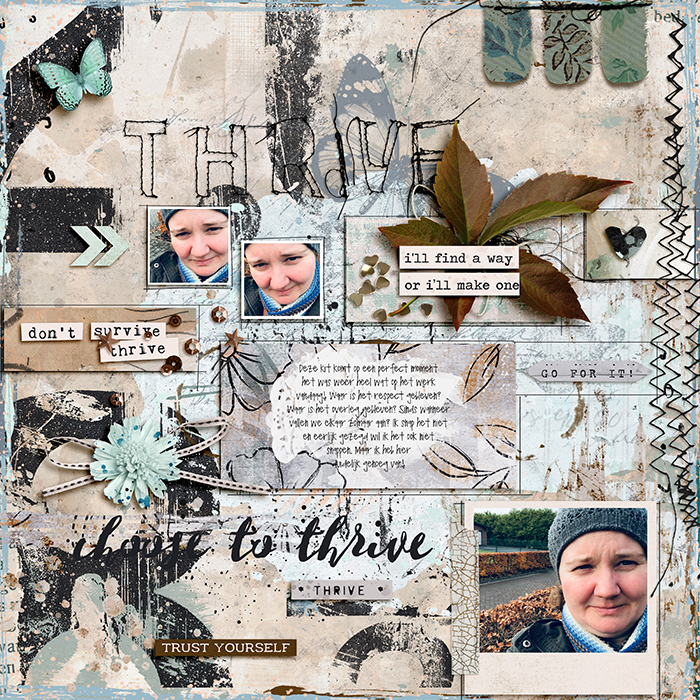 Trust The Journey: Thrive Mixed Media - Image 9