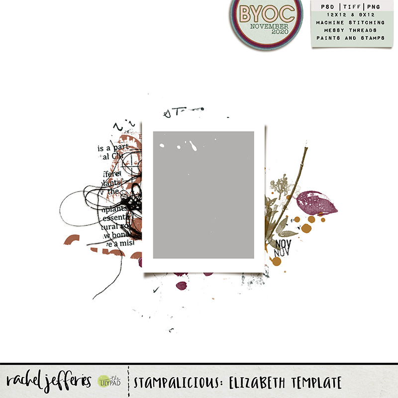 Stampalicious: Elizabeth Template