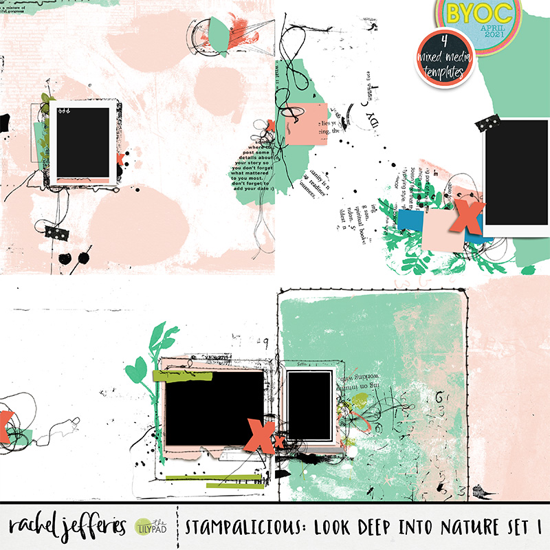 Stampalicious: Look Deep Into Nature Set 1