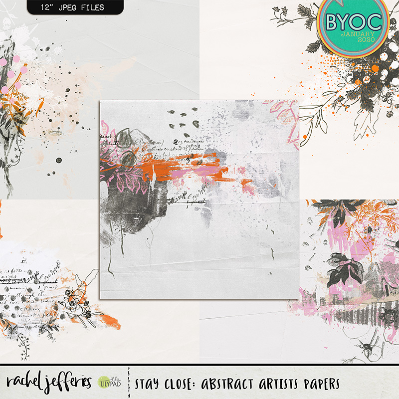 Stay Close: Abstract Artists Paperie