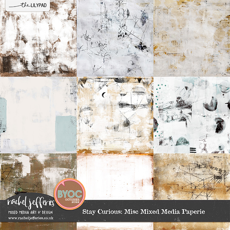 Stay Curious: Misc Mixed Media Paperie