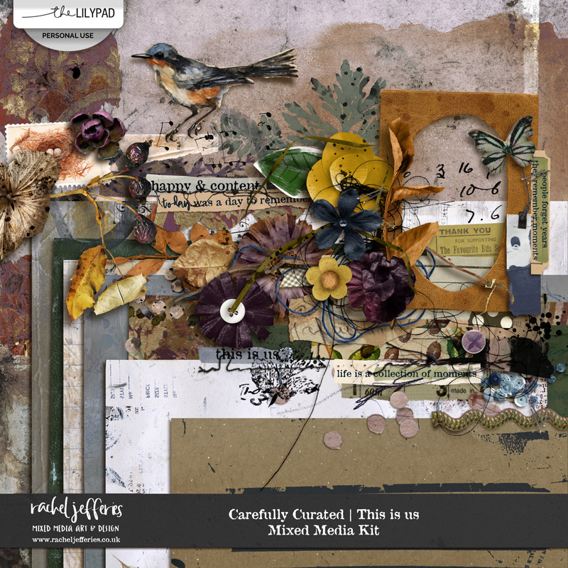 Carefully Curated | This is Us Mixed Media Kit