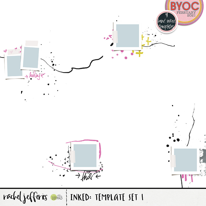 Inked: Template Set 1