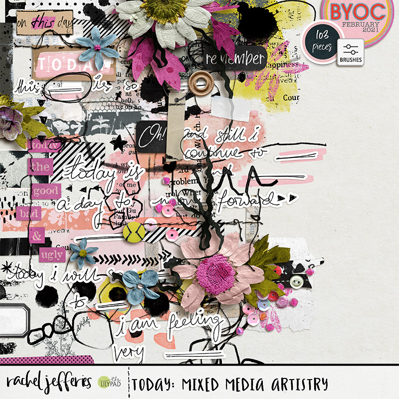 Today: Mixed Media Artistry