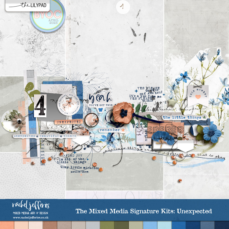 The Mixed Media Signature Kits: Unexpected