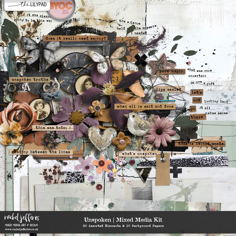 Unspoken | Mixed Media Kit