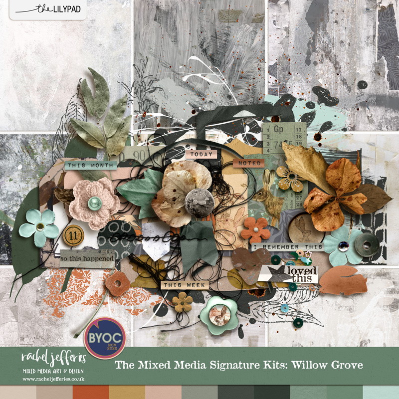 The Mixed Media Signature Kits: Willow Grove