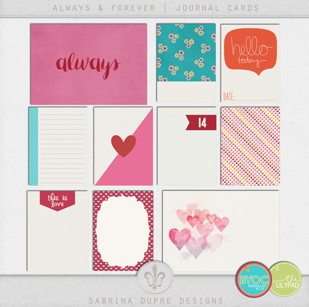 Always & Forever Journal Cards