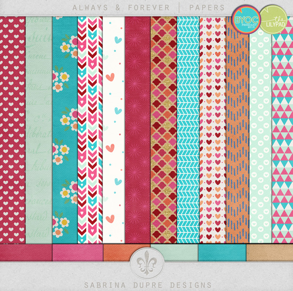 Always & Forever Paper Pack