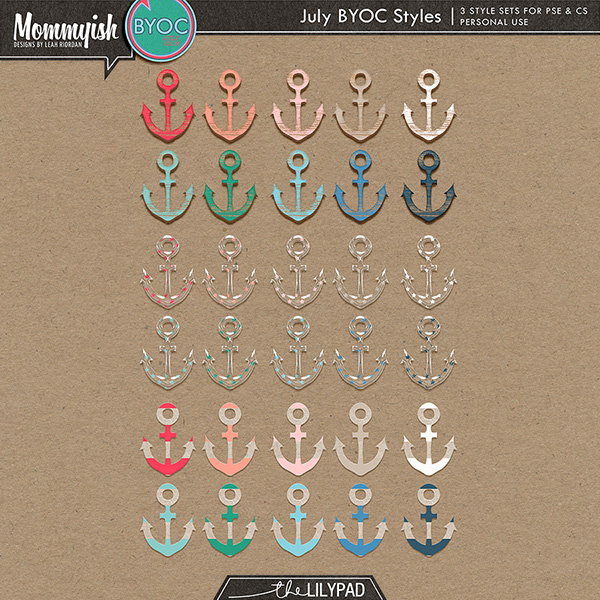 July 2016 BYOC Styles