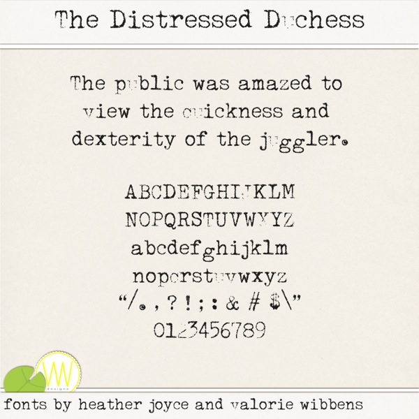 The Distressed Duchess