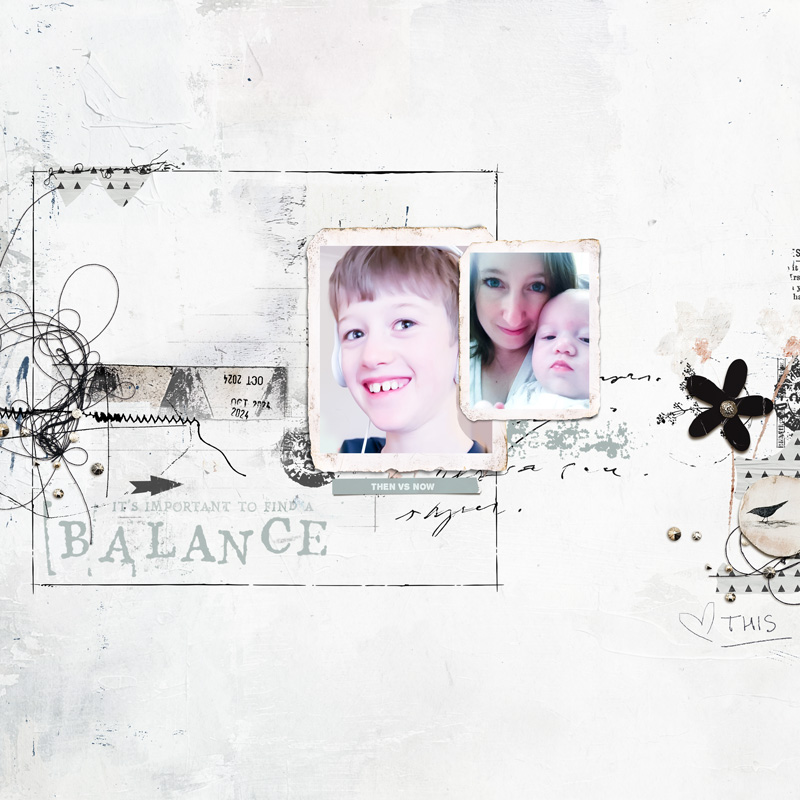 Hear My Voice: 30 - Caring | Digital Scrapbooking Background Papers - Image 8