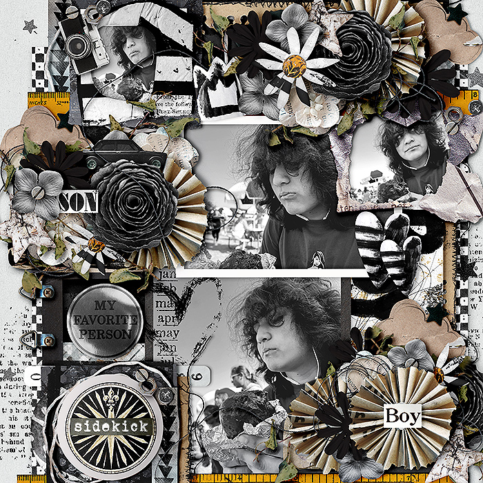 King of cool (artsy papers) by Little Butterfly Wings - Image 2
