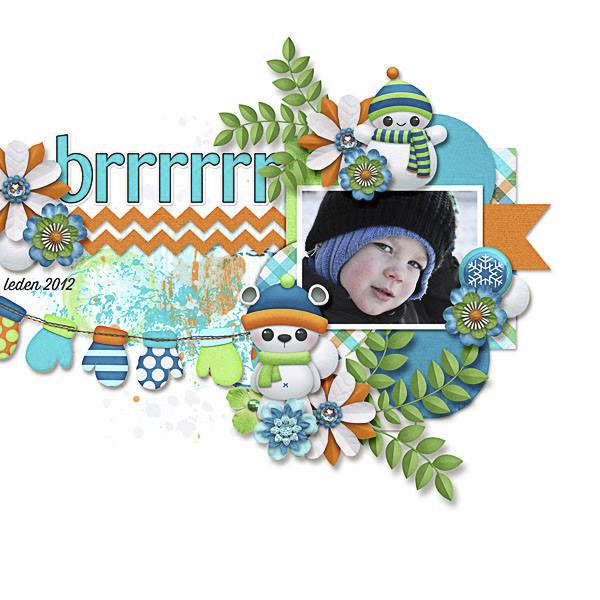Snow Much Fun {In Blue} - Image 2