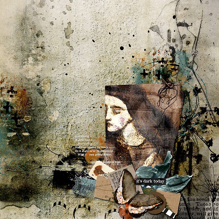 Hear My Voice 02 Hurting Digital Scrapbooking Complete Collection - Image 2