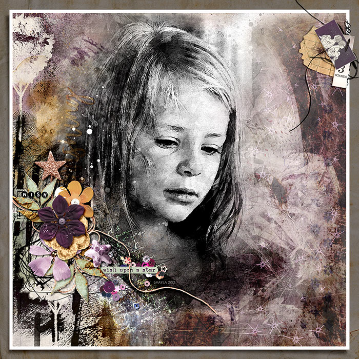 Hear My Voice: 05 - Wishing | Digital Scrapbooking Elements - Image 3