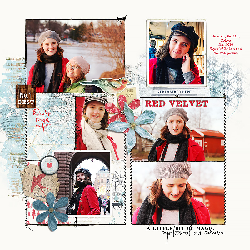 Prefab Pockets Nordland digital scrapbooking template by Lynn Grieveson - Image 2