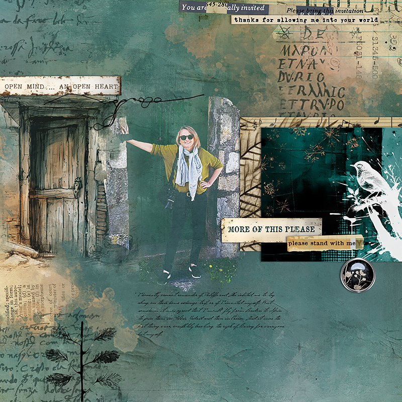 Hear My Voice 18 Inviting Digital Scrapbooking Mixed Media - Image 2