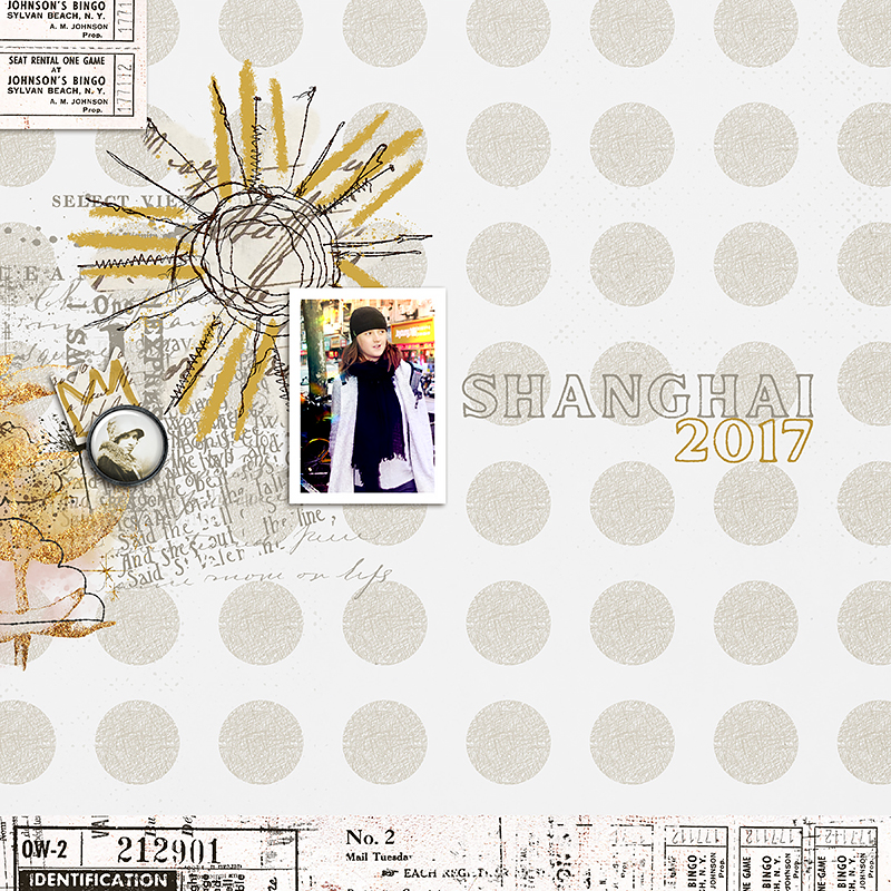 Dreams Are Free Digital Scrapbooking Mixed Media Elements - Image 3