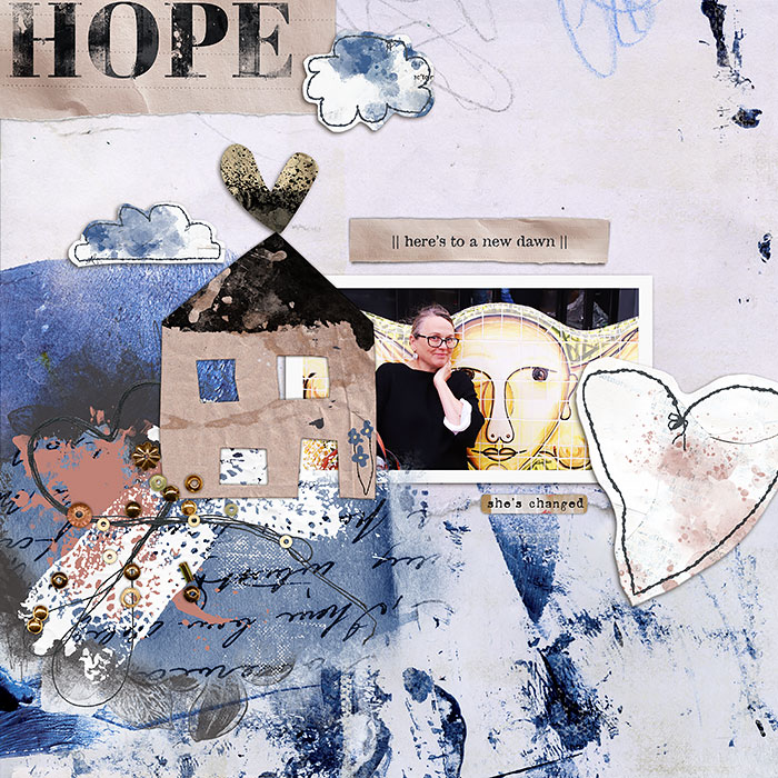Hear My Voice: 03 - Healing | Digital Scrapbooking Paper Pack - Image 3