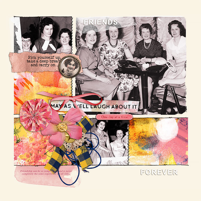 Sunny Side Digital Scrapbooking Paper Pack - Image 2