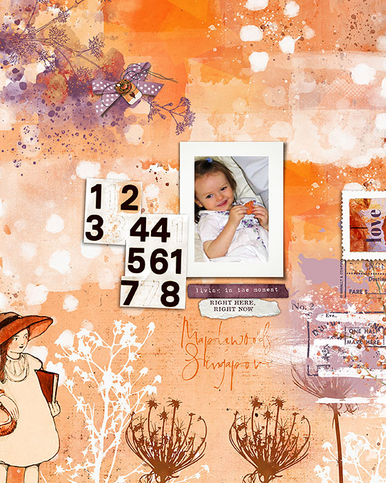 This Is The Moment Digital Scrapbooking elements - Image 3