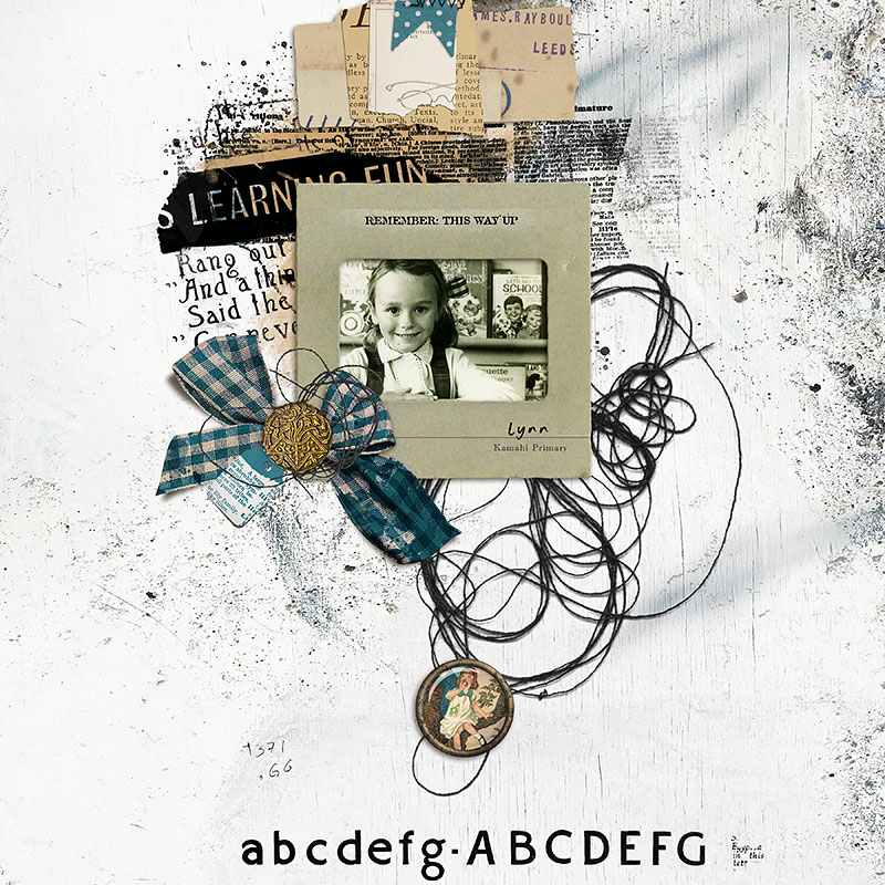 Hear My Voice 04 Learning Digital Scrapbooking Mixed Media Elements - Image 2