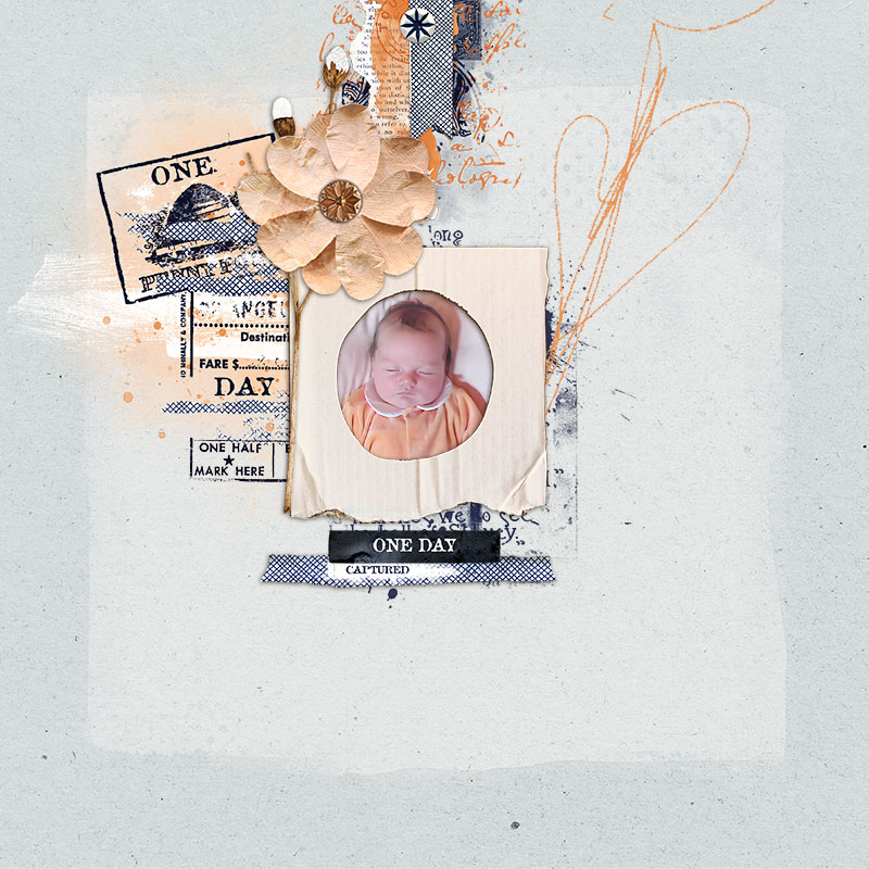 Days Like These Digital Scrapbooking Paper Pack - Image 2