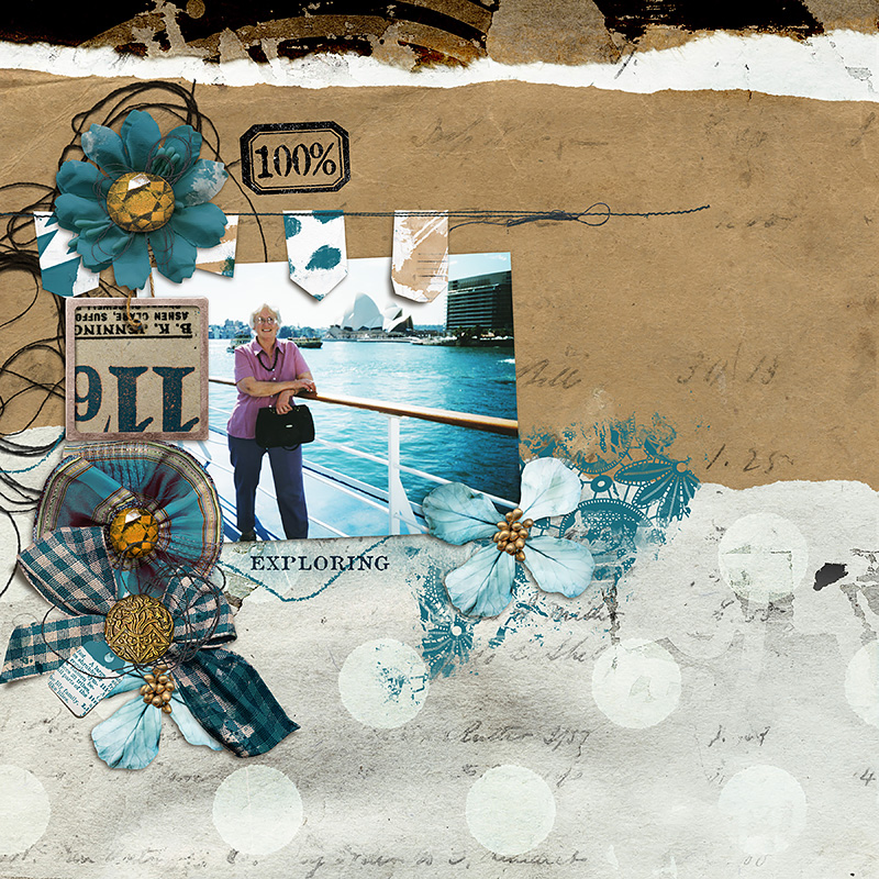 Hear My Voice 04 Learning Digital Scrapbooking Paper Pack - Image 3