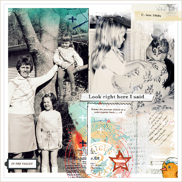 Messy Merged Digital Scrapbooking Photobook Templates by Lynn Grieveson - Image 5