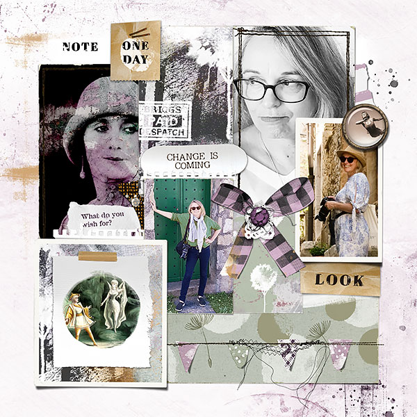 Hear My Voice: 05 - Wishing | Digital Scrapbooking Template Duo - Image 3