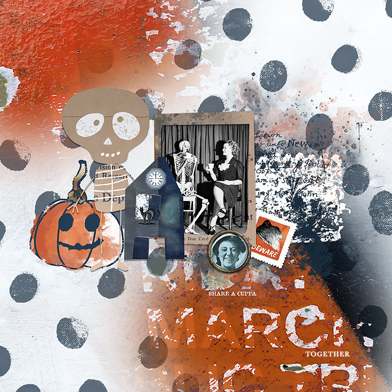 Nocturne Digital Scrapbooking Mixed Media Elements by Lynn Grieveson - Image 4