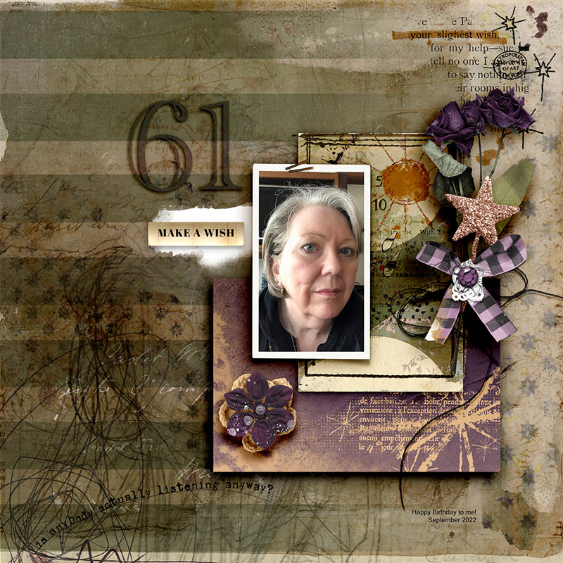 Hear My Voice: 05 - Wishing | Mixed Media Digital Scrapbooking Elements - Image 8
