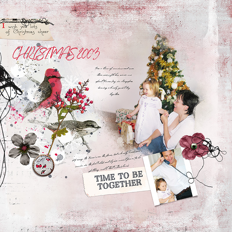 Hear My Voice 08 Carol Singing Digital Scrapbooking Kit - Image 4