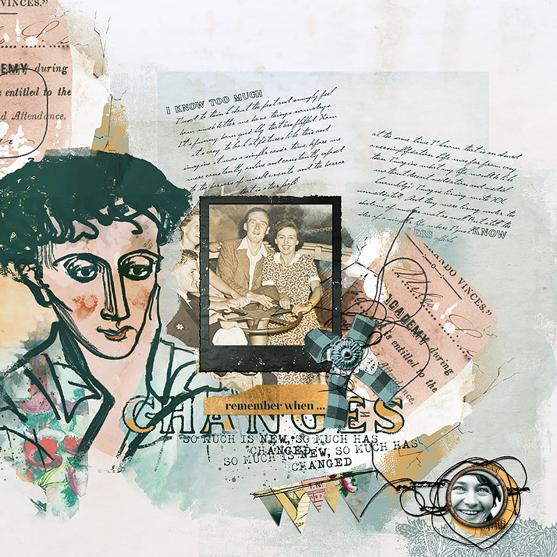 Changes Digital Scrapbooking Kit by Lynn Grieveson - Image 4