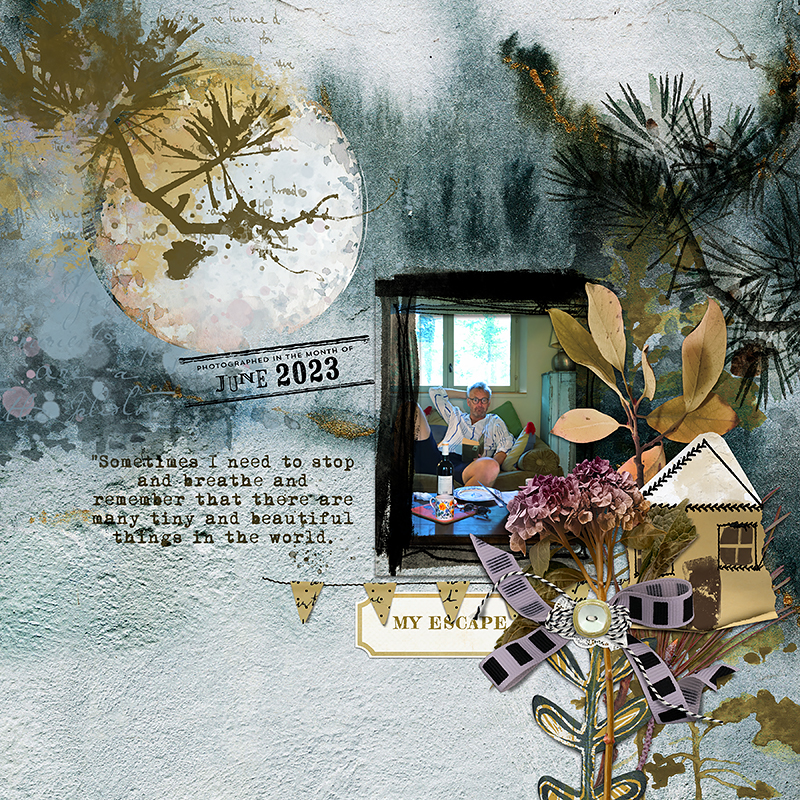 Cabin in the Woods Mixed Media by Lynn Grieveson - Image 4