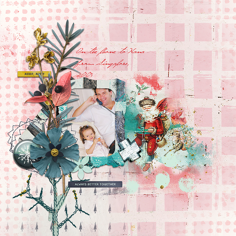 Famille Digital Scrapbooking Kit by Lynn Grieveson - Image 2