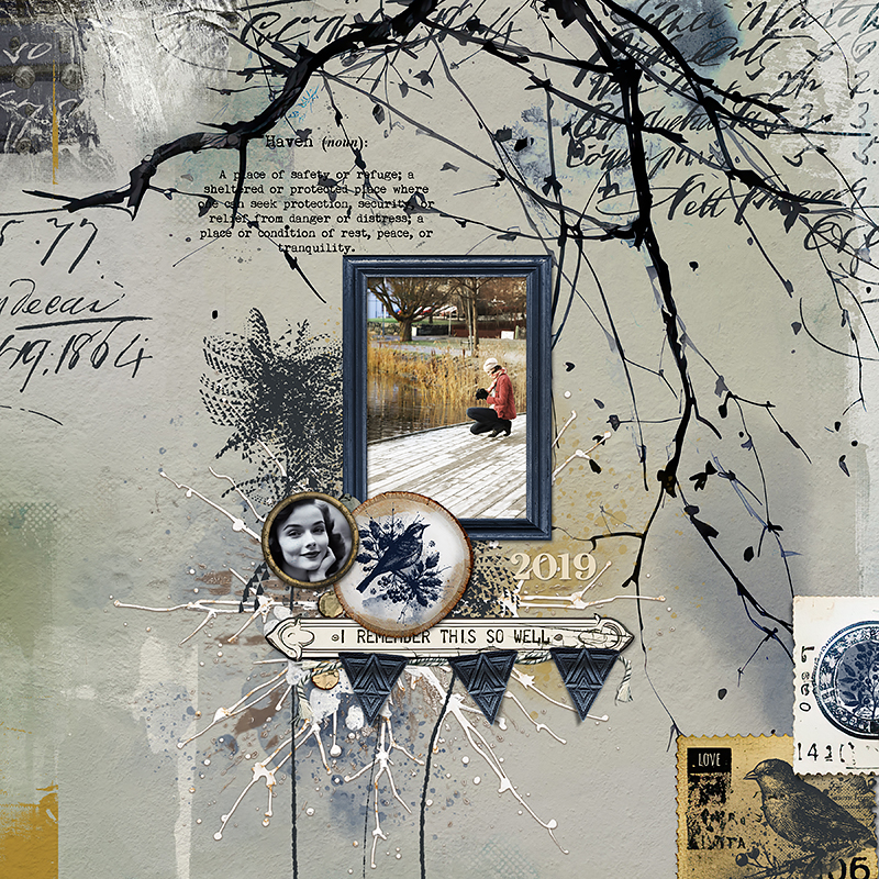 Haven Digital Scrapbooking Kit by Lynn Grieveson - Image 3