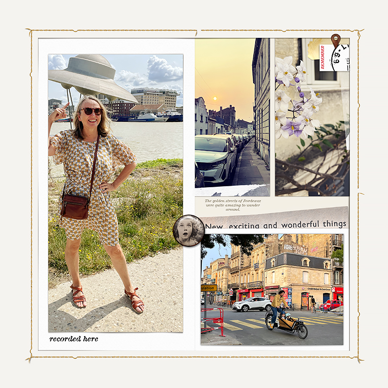 Bordered Pockets No3 Photobook album templates by Lynn Grieveson - Image 2