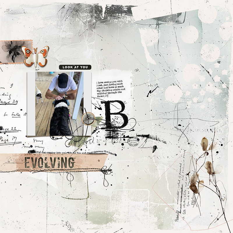 Hear My Voice 23 Becoming Digital Scrapbooking Templates - Image 2