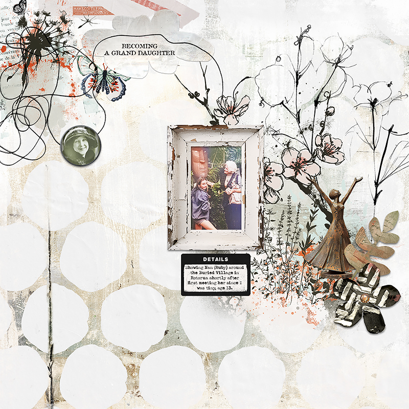 Hear My Voice 23 Becoming Digital Scrapbooking Background Papers - Image 2
