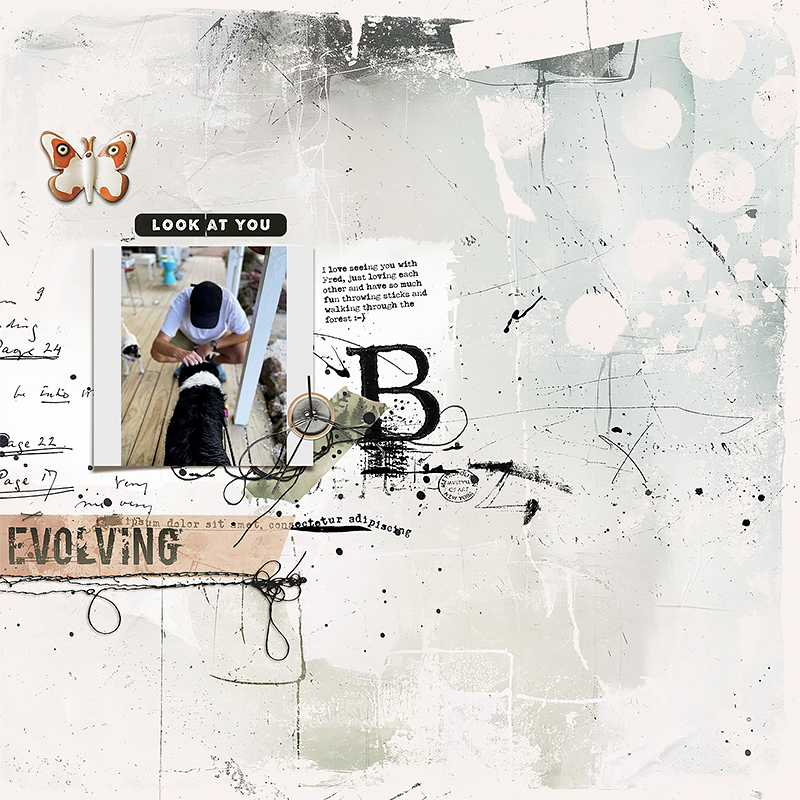 Hear My Voice 23 Becoming Digital Scrapbooking Background Papers - Image 5
